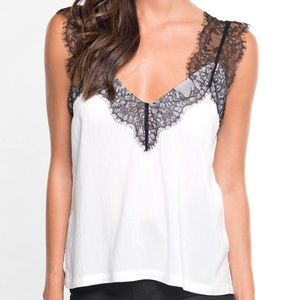 Lace Tank Top Blouse